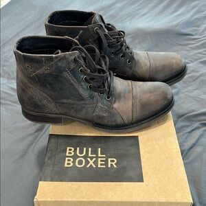 Brown Leather Ankle Boots